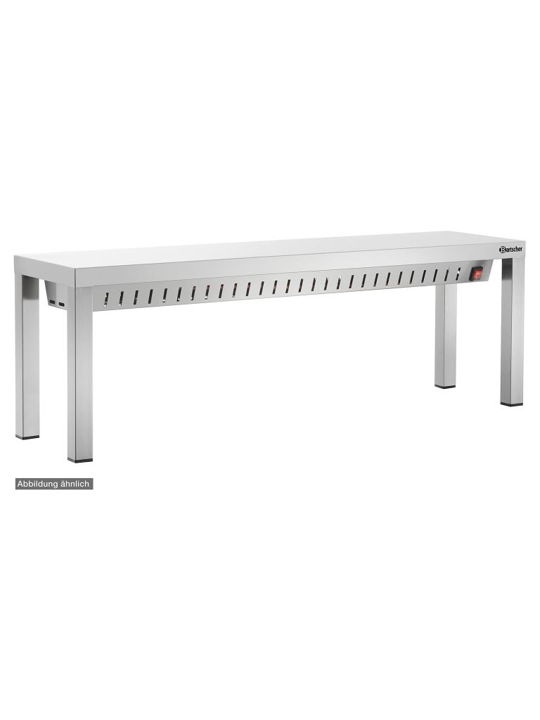Etagere - Chauffante Infrarouge - 140 CM - 1 Niveau - 3 Radiateurs - Bartscher - 112141