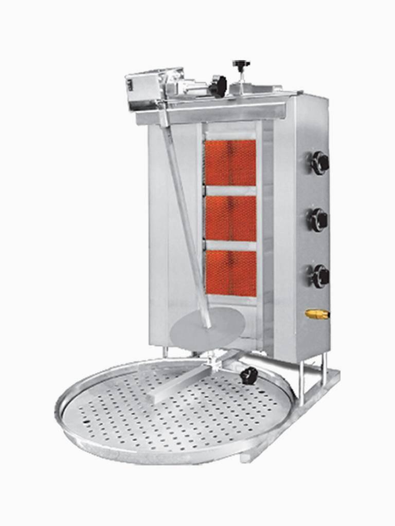 Donergrill gaz 3 brûleurs moteur à l'étage
