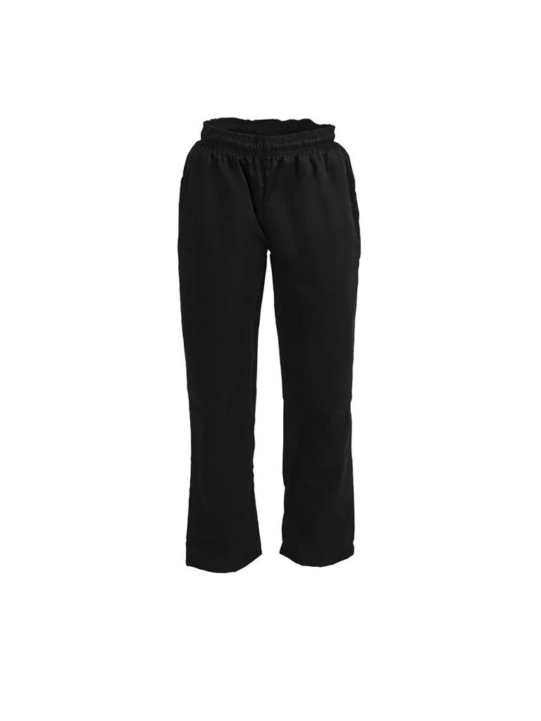 Pantalon de Chef - Unisexe - Noir - Polyester/Coton - Vêtements de Chef Blancs - A582