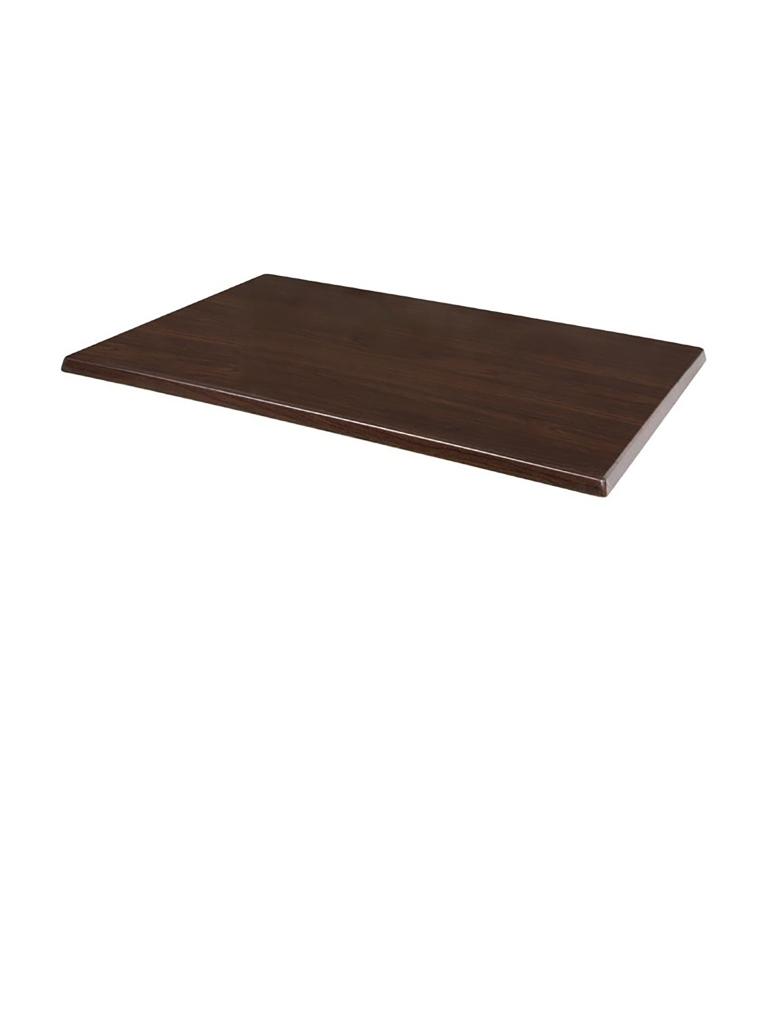 Plateau de table - Marron foncé - Marron - H 3 CM - Aggloméré/Feuille - Bolero