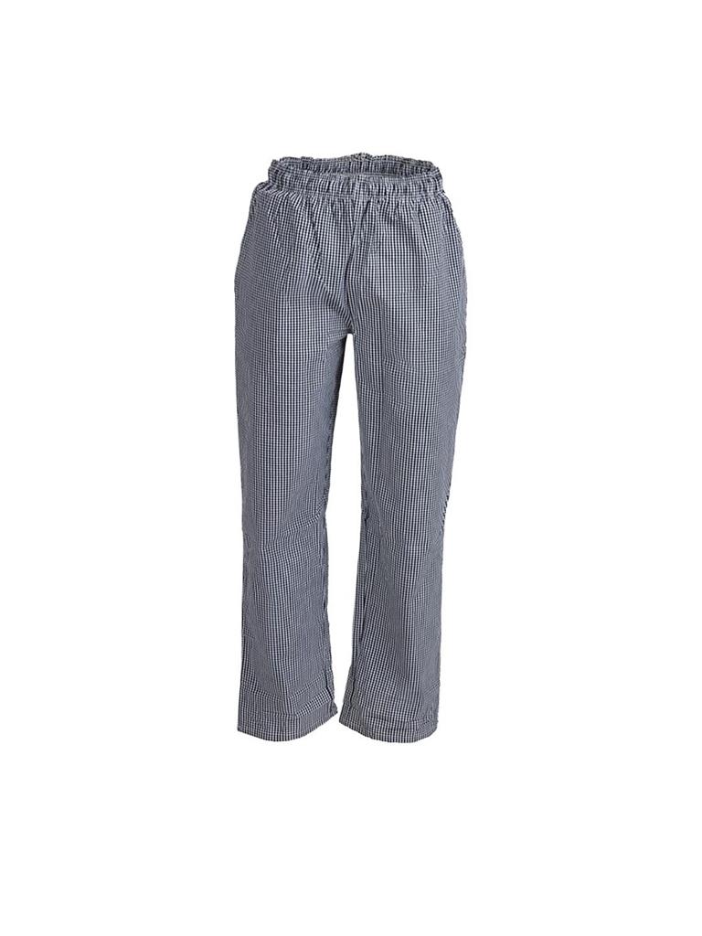 Pantalon de Chef - Unisexe - Noir/Blanc - Polyester/Coton - Vêtements de Chef Blancs - DL712