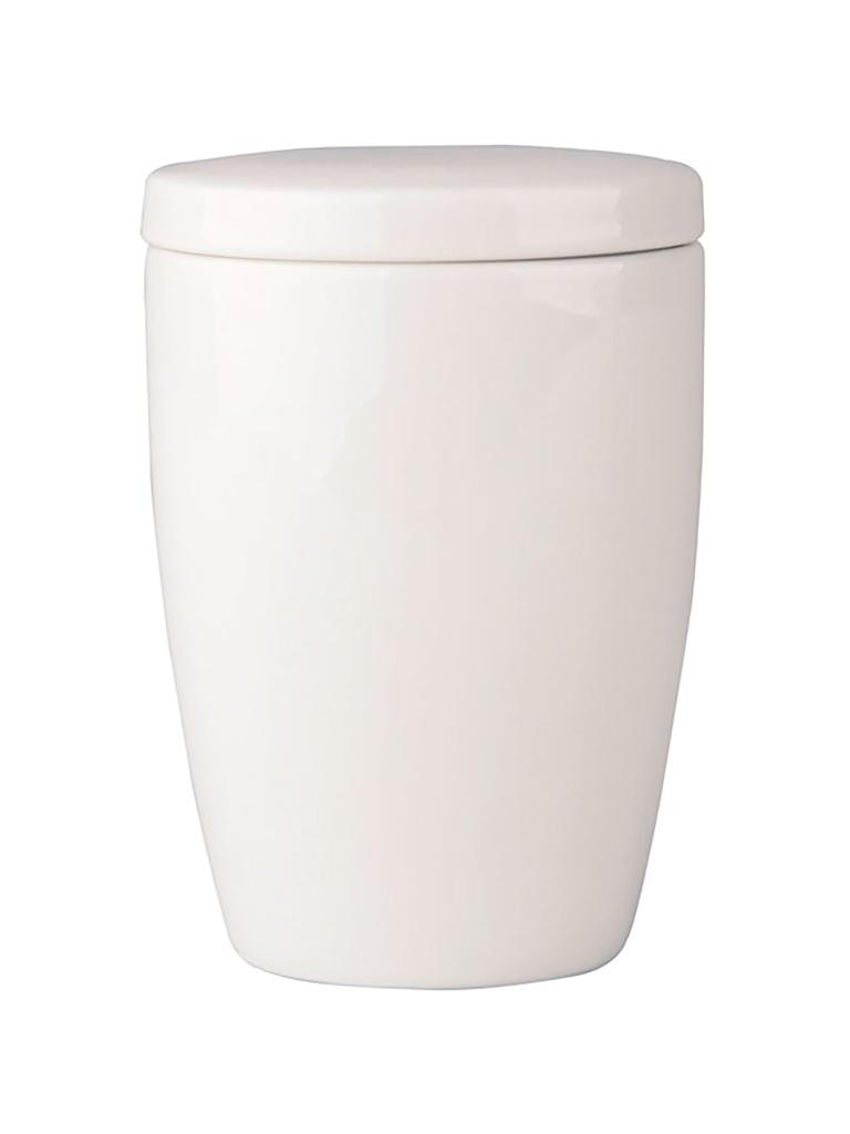 Sucrier - H 10 x Ø7 CM - 6 Pièces - Blanc - Porcelaine de Maastricht - Lux - 517316
