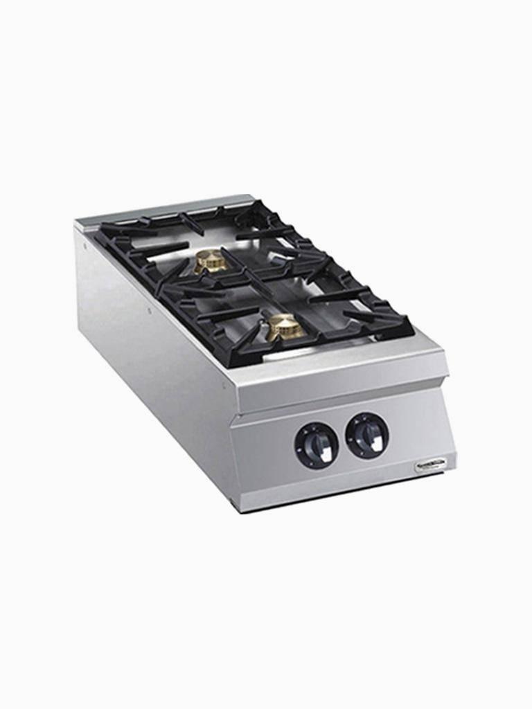 Cuisinière à gaz - Ligne 2200 - 2 brûleurs - Diamant - G22/2B4T-N