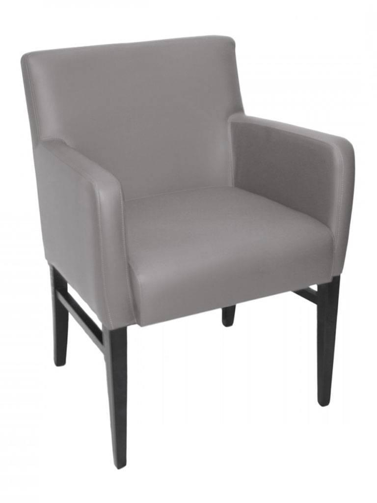 Chaise de restauration - London - Gris - Accoudoir - G-Line