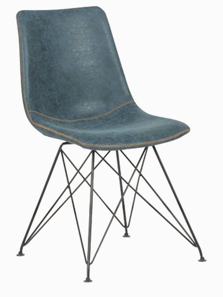 Chaise de restauration - Primo - Bleu - Acier - G-Line