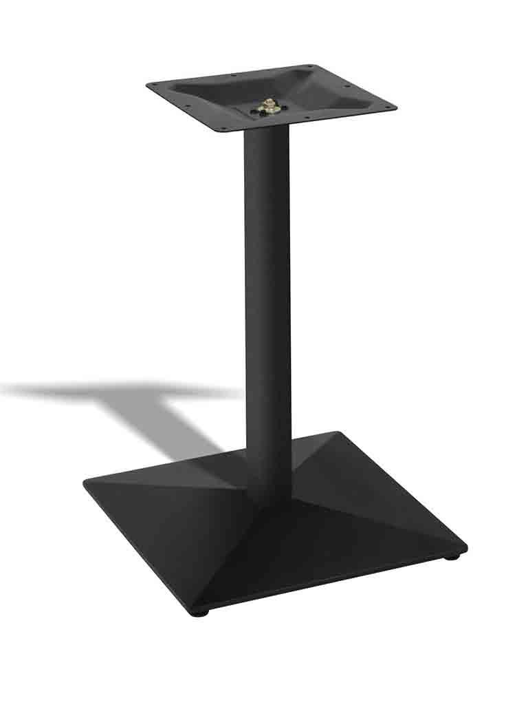 Base de table / Pied de table - Noir - Carré - G-Line