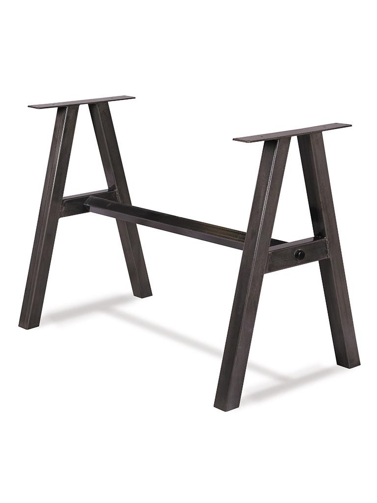 Base de table / Pied de table - Acier - Double - Noir - G-Line