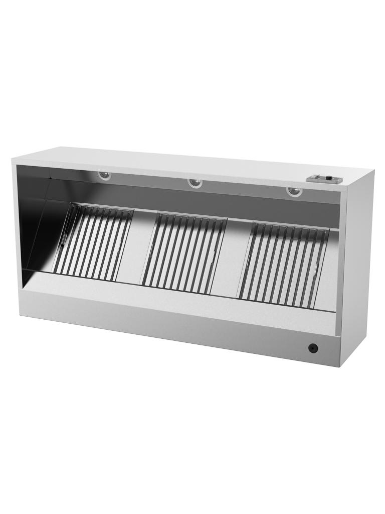 Hotte aspirante CHR - Complète - Modèle caisson - H 52 x 100 x 100 CM - G-Line