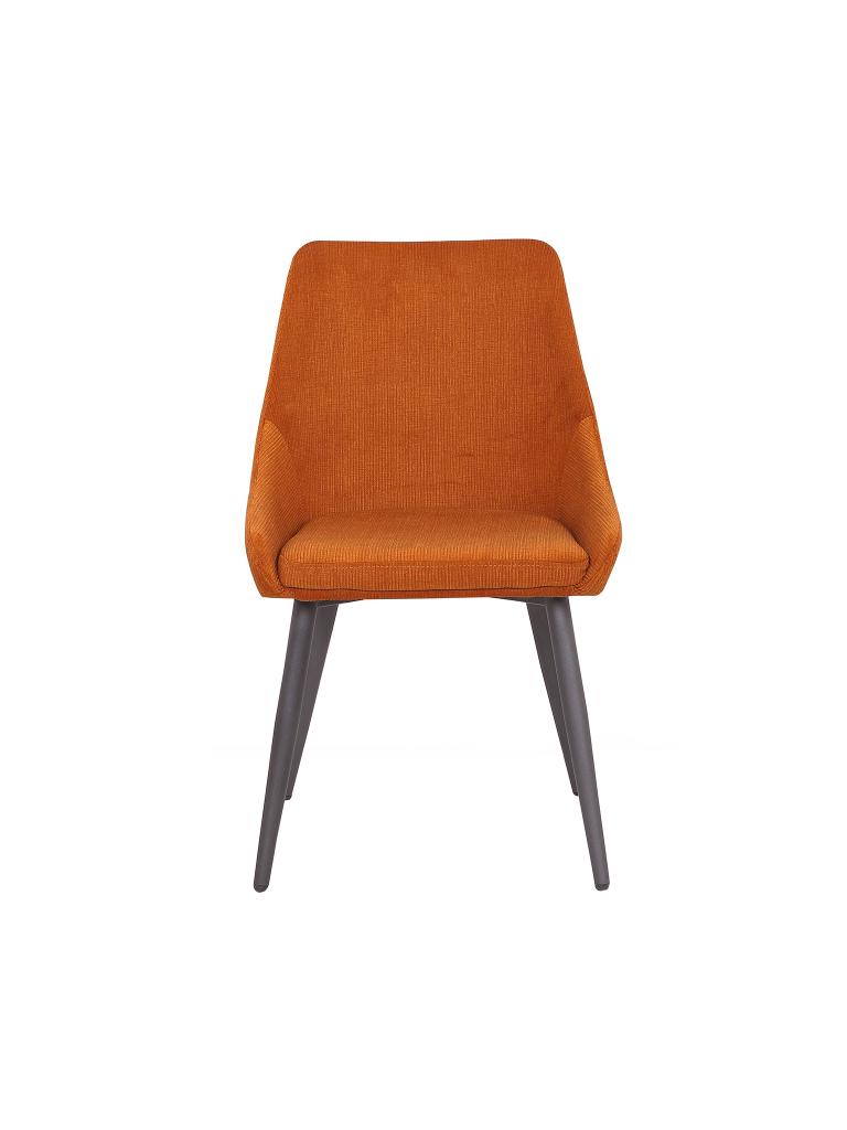 Chaise de restauration - Lorca - Tissu côtelé - Terracotta - G-Line