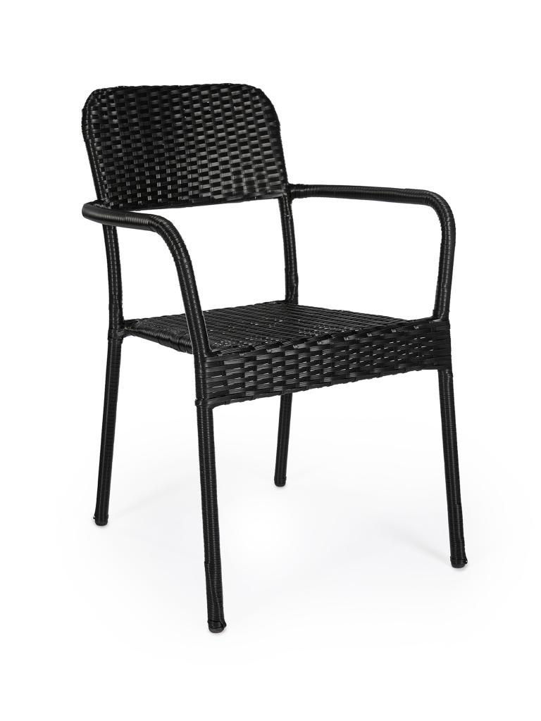 Chaise de jardin - Hatwick - Noir - G-Line