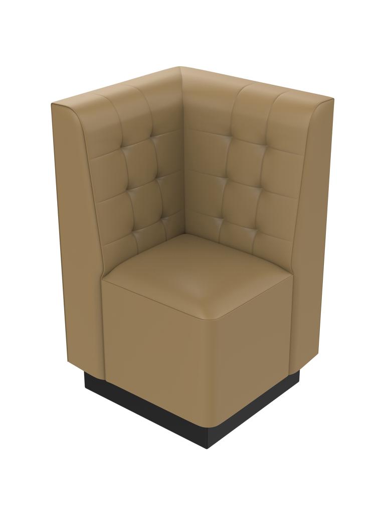 Canapé d'angle - Deluxe - 65 x 65 cm - Taupe - G-Line