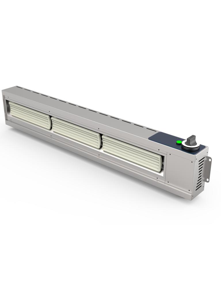 Pont chauffant - Inox - Céramique - 100 CM - G-Line