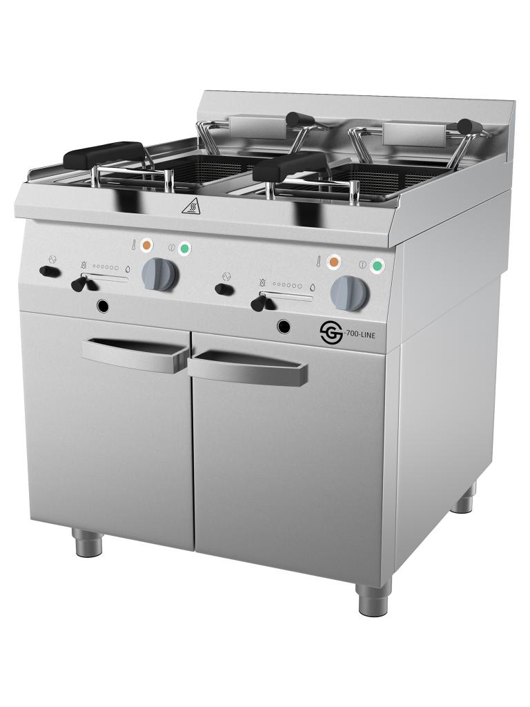 Friteuse - Ligne G700 - Electrique - 2 x 10 Litre - 80 CM - G-Line