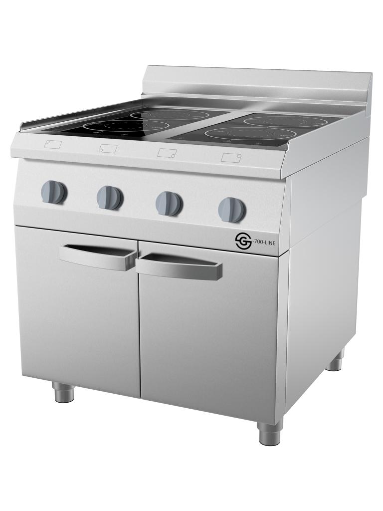 Cuisinière - Gamme G700 - Induction - 4 feux - 80 CM - G-Line