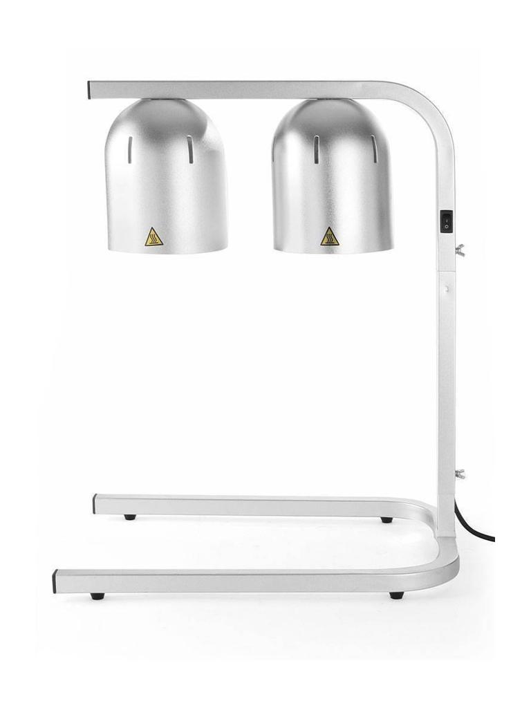 Pont thermique - 500W - Argent - Aluminium - 2 Lampes - G-Line