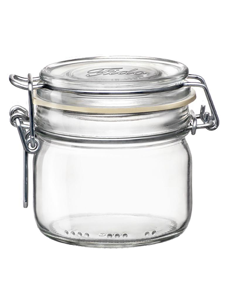 Pot Weck - 12,5 CL - 6 pièces - H 8,3 x Ø7 CM - Verre - Rocco Bormioli - Fido - 514710