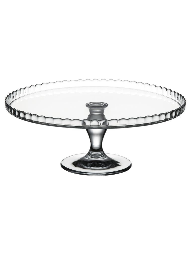 Plat à gâteaux - H 32 x Ø28 CM - Verre - Pasabahce - Pâtisserie - 532940