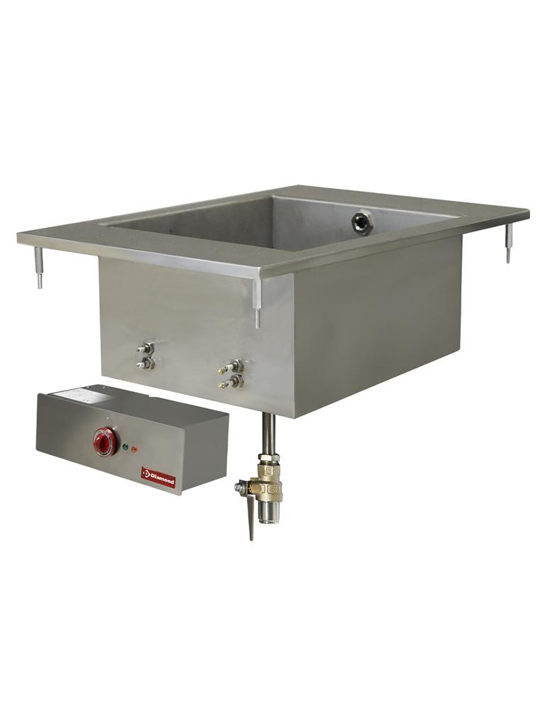Bain-marie - Encastrable - Electrique - 1/1 GN - Diamant - EDI/BM4