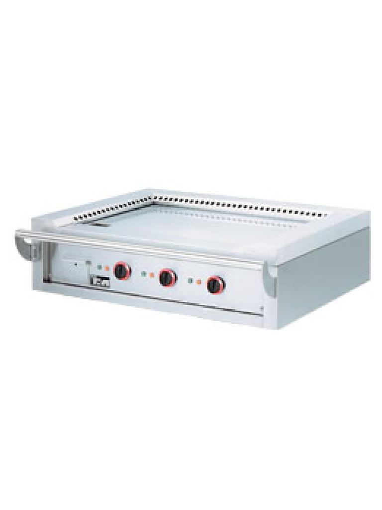 Gril Teppanyaki - Électrique - 3 Zones - 3 x 4.7kW - Diamant - TPE3-15/T