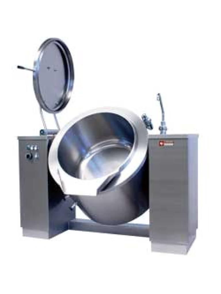 Marmite basculante - Electrique - 200 Litres - Chauffage indirect - Diamant - EMB/200I