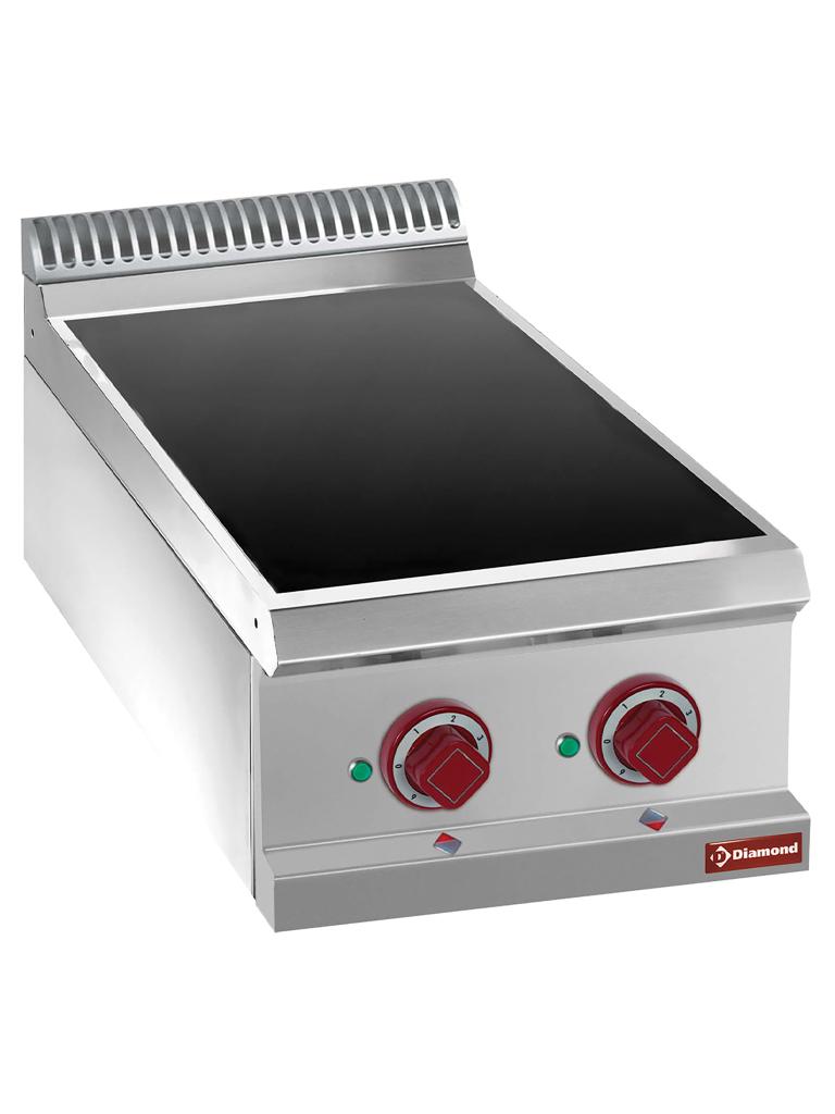 Poêle - Céramique - 2 Zones - 1,8 + 2,4kW - Modèle de table - Diamant - E7/2VC4T