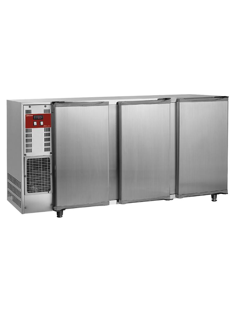 Refroidisseur de bouteilles - 579 litres - 3 portes - Acier inoxydable - Diamant - TAVX/3-R2