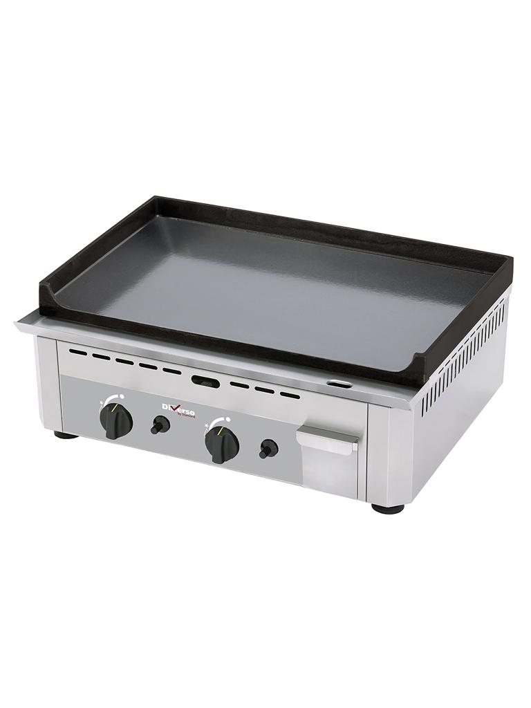 Plaque de cuisson - Gaz - Lisse - Émaillée - 60 CM - Diamant - WR-GP60-SS