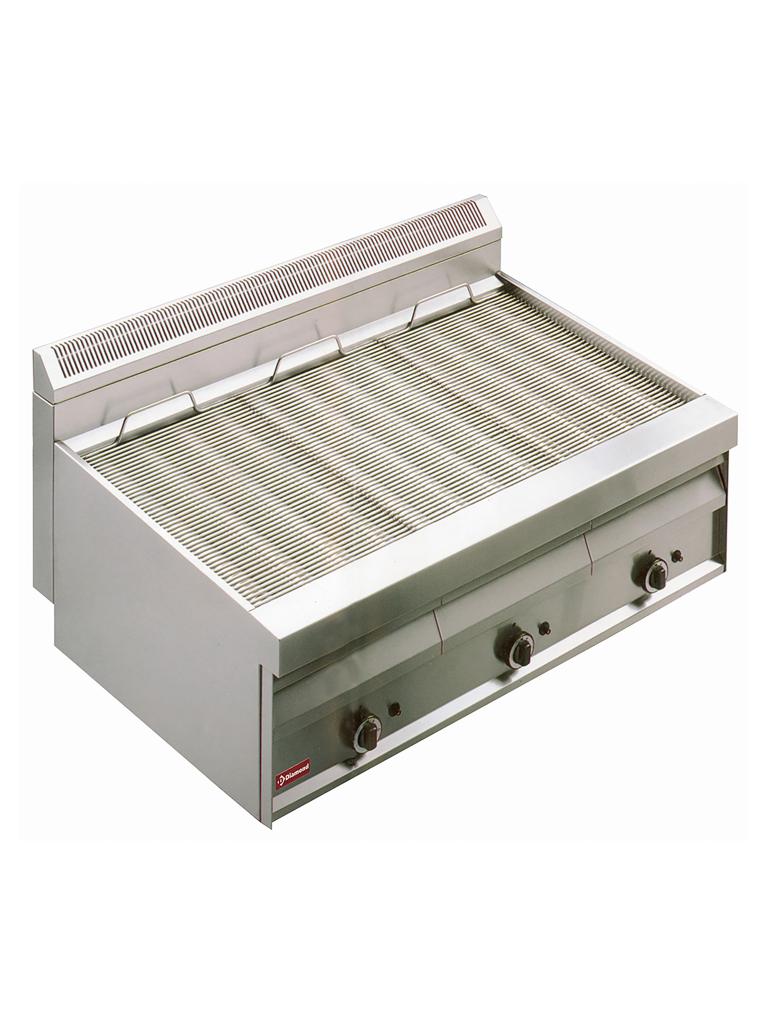 Gril à eau - 31,4kW - Gaz - 120 CM - Modèle de table - Diamant - GV1207
