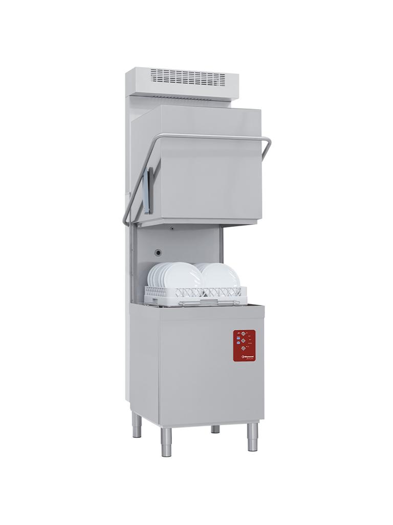 Modèle de lave-vaisselle à hotte - Panier 50 x 50 CM - Récupération de vapeur - Hygiène totale - Diamant - DCS9/6-RC