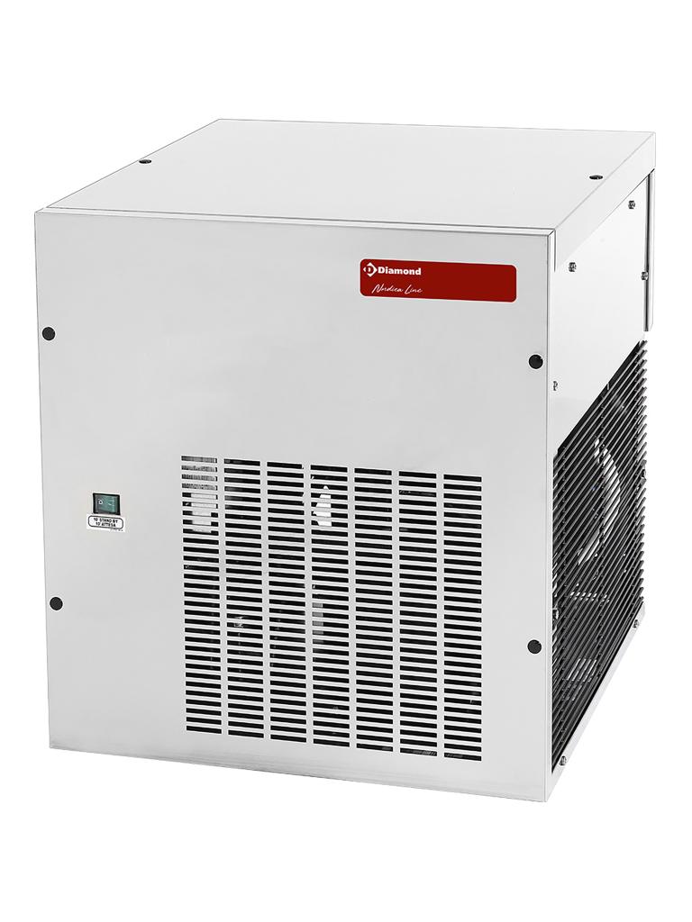 Machine à glaçons - 157 KG / 24h - Glace en écailles - Refroidi à l'eau - Sans trémie - Diamant - ICE160MWS-R2