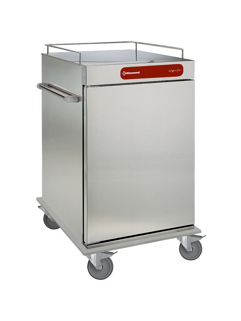 Chariot repas - 10 x GN 2/1 - Diamant - CNS10