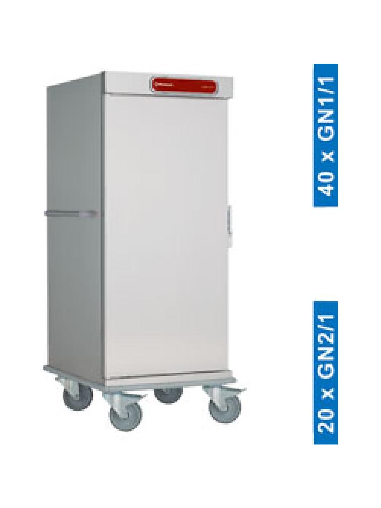 Chariot repas - 20 x GN 2/1 - Diamant - CNS20