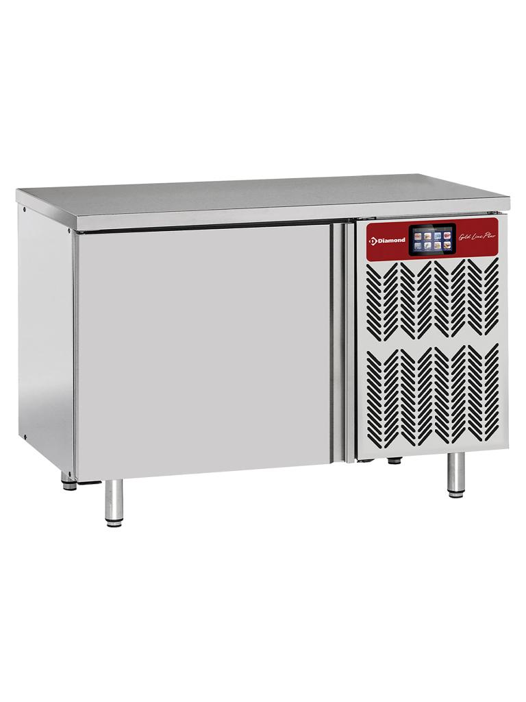 Cellule de Refroidissement - Table de travail - 6 x GN 1/1 - H 90 x 125 x 70 CM - Diamant - GTBT6/TSA