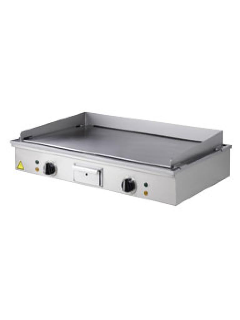 Grill Teppanyaki - Électrique - 2 Zones - 2 x 5kW - Modèle de Table - Diamant - TYE-90/T-N