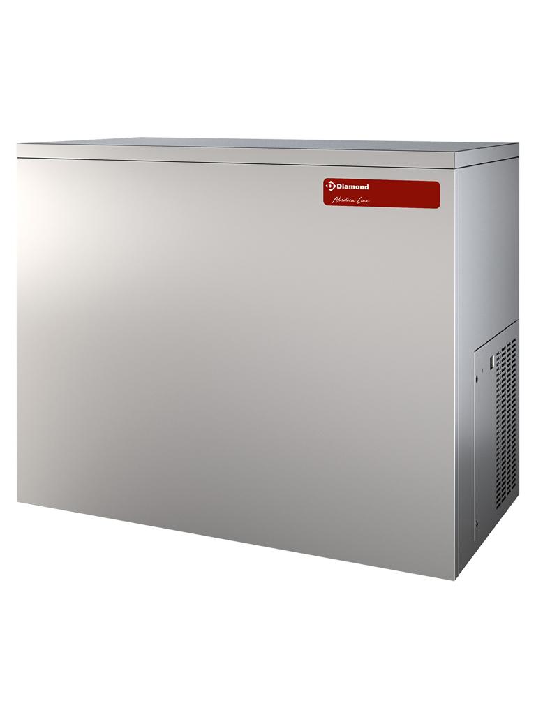 Machine à glaçons - 155 KG / 24h - Glaçons pleins - Refroidi à l'eau - Sans réserve - Diamant - ICE155MW