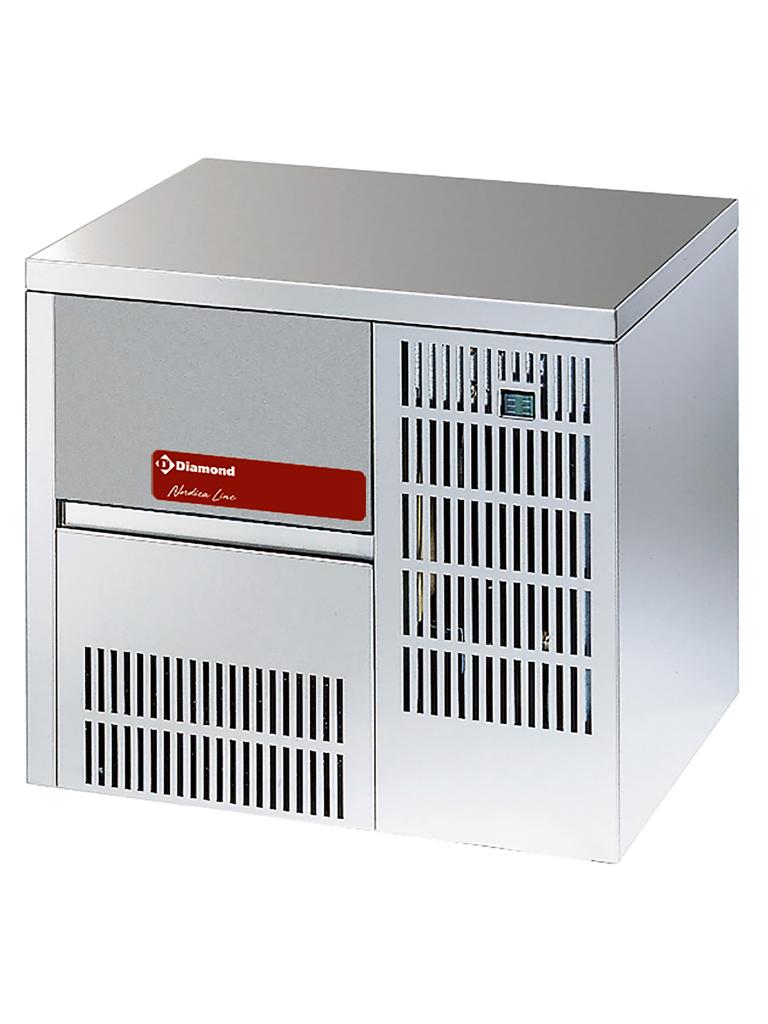 Machine à glaçons - 19 KG / 24h - Glaçons pleins - Refroidi par air - Diamant - ICE19INCAS