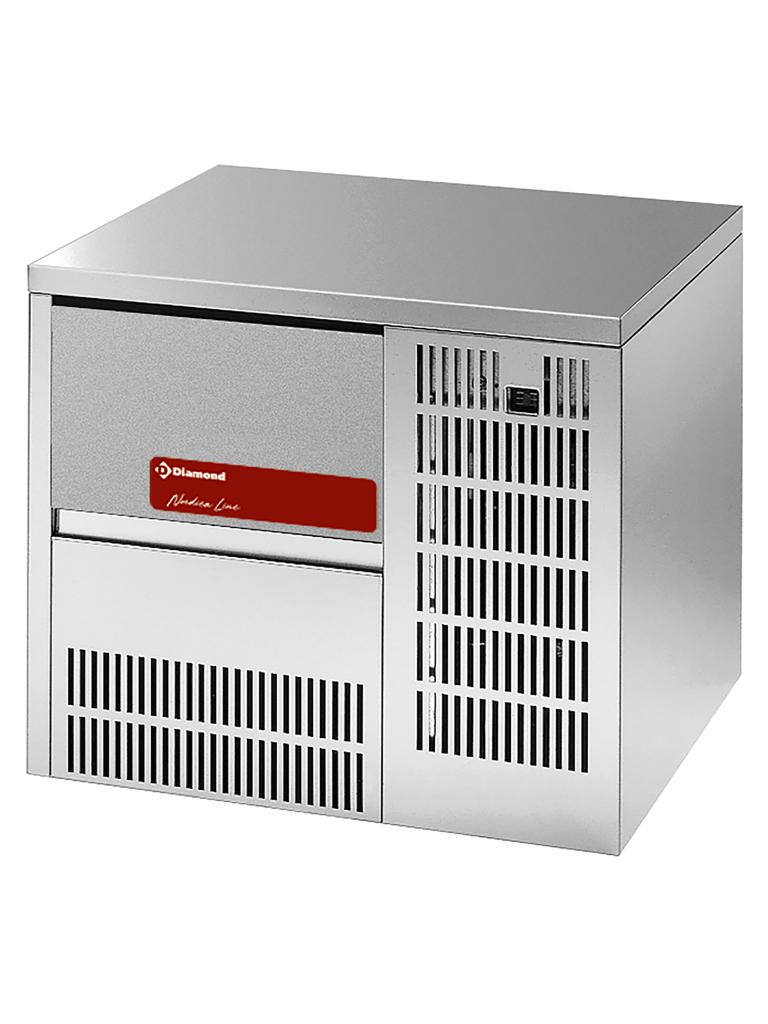 Machine à glaçons - 24 KG / 24h - Glaçons pleins - Refroidi par air - Diamant - ICE24INCAS