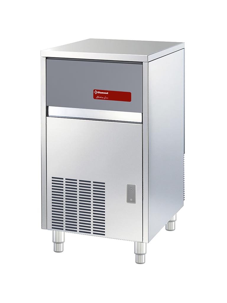 Machine à glaçons - 47 KG / 24h - Glaçons pleins - Refroidi par air - Diamant - ICE50A-R2-42G-