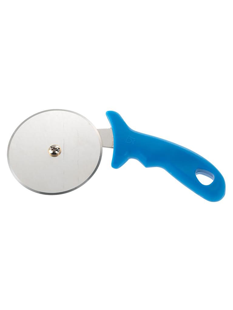 Roulette à Pizza - 24 CM - Bleu - Acier Inoxydable - Diamant - AC-ROM