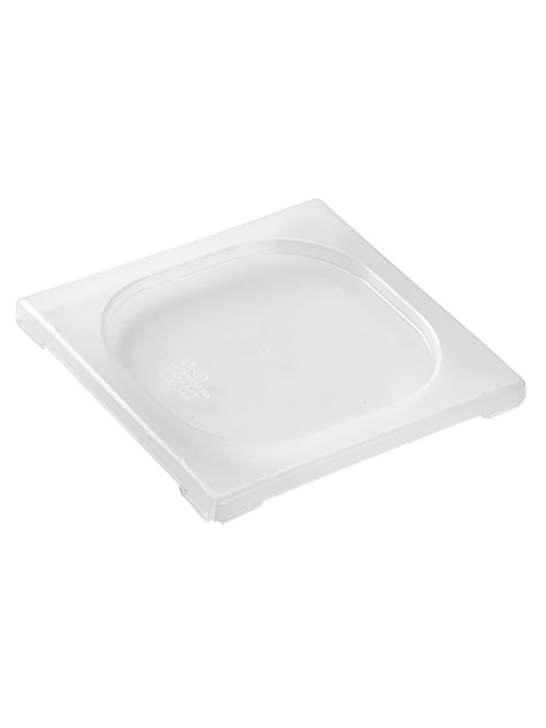 Couvercle Gastronorm - 1/6 GN - 17,6 x 16,2 CM - Polypropylène - Transparent - -40°C / +95°C - Standard - Caterchef - 853877