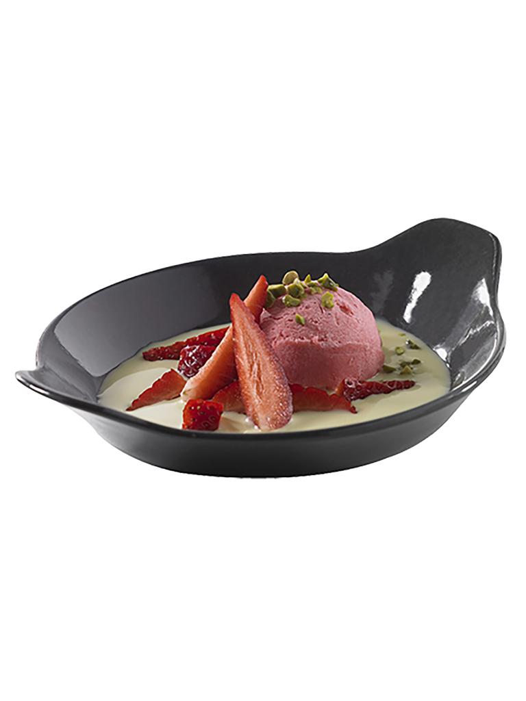 Coquille d'oeuf - 0,39 KG - Ø18 CM - Porcelaine - Noir - Revol - 735828