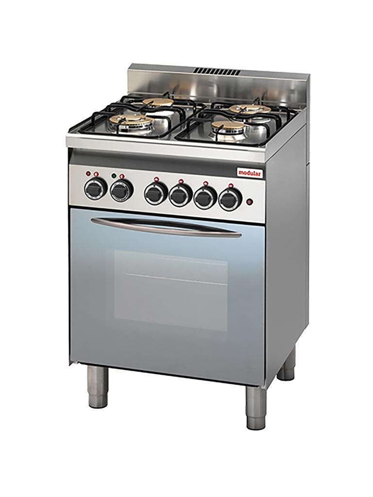 Réchaud - H 85 x 60 x 60 CM - 78 KG - 220-240V - 1300 W - 14.7 CM - Inox - +150°C / +300°C - Modulaire - 316690