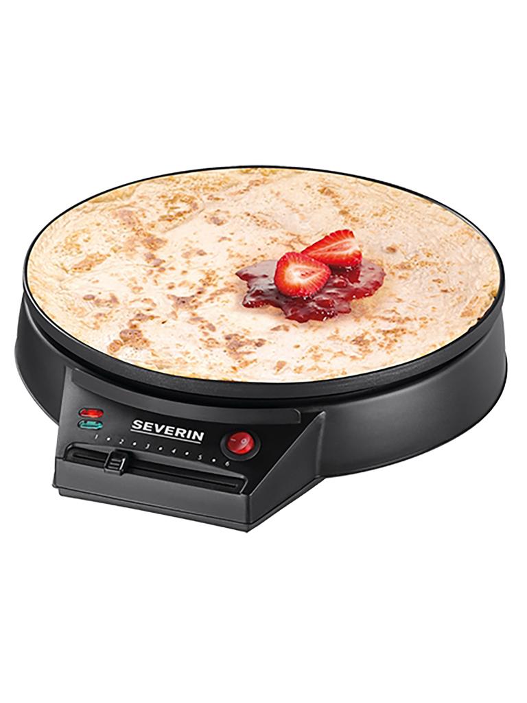 Appareil à crêpes - H 8 x 30,5 x 34,5 CM - 1 535 KG - Ø30 CM - 220 - 240 V - 1000 W - Métal - Severin - 910054