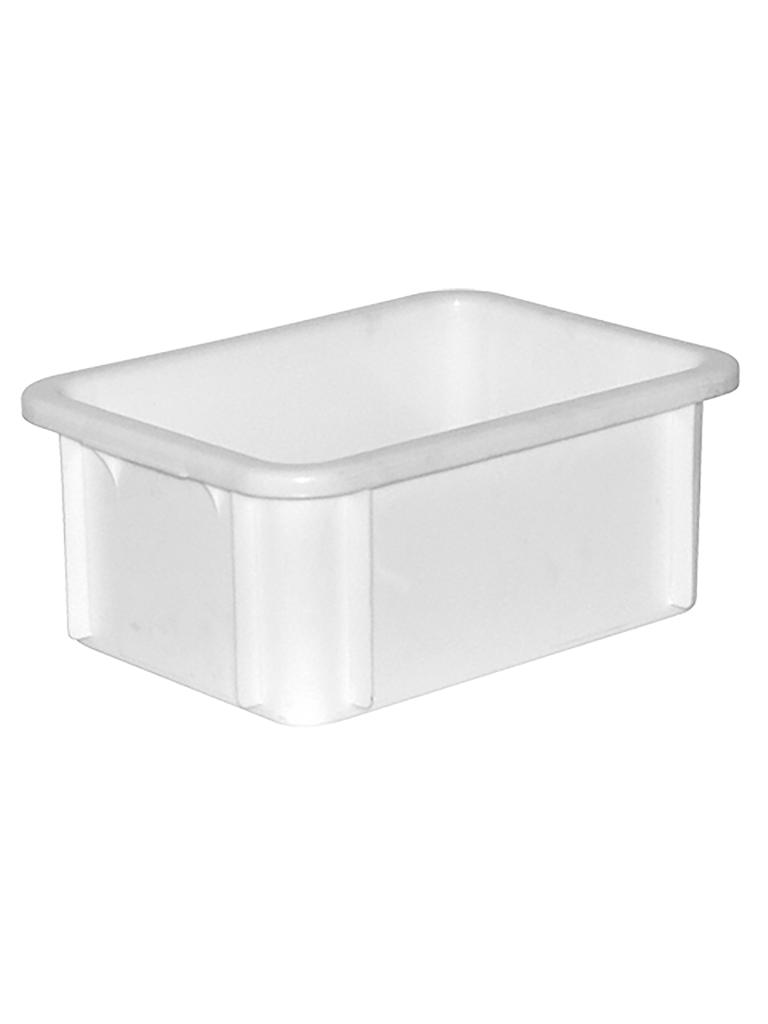 Bac gerbable - H 16.5 x 39.5 x 29.5 CM - 0.749 KG - Polypropylène - Blanc - 12 Litre - -20°C / +110°C - 059050