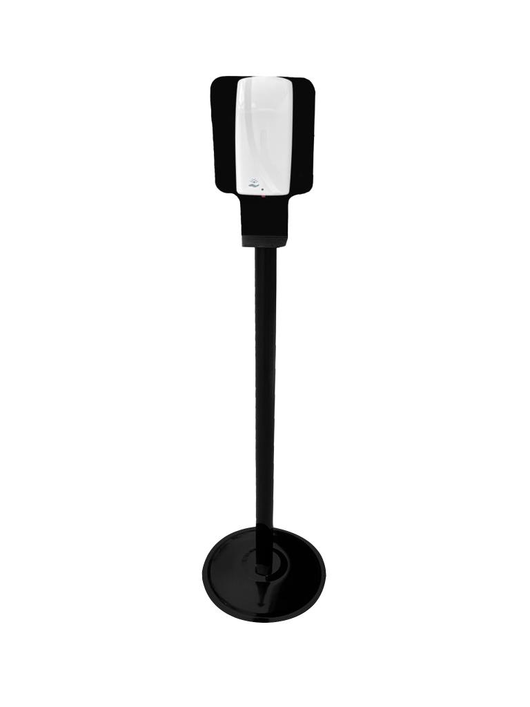 Colonne de désinfection - 1 Litre - Capteur Sans Contact - Noir / Blanc - G-Line