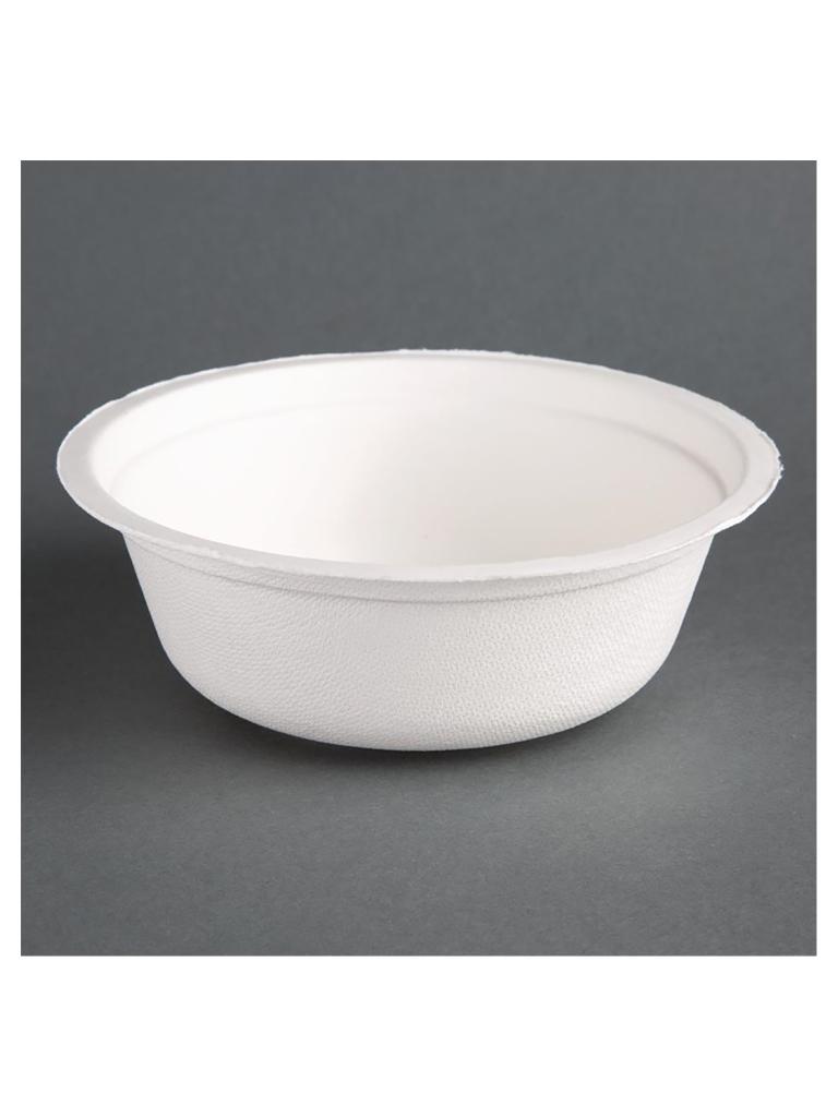 Bols jetables - 0,51 Litre - 50 pièces - Ø 15,3 CM - Bagasse - Fiesta Green - CT766
