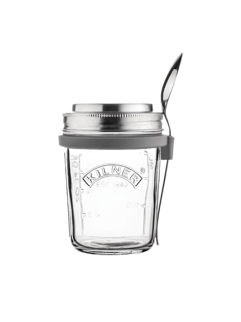 Ensemble de pots Weck - 6 pièces - 0,35 Litre - 6 pièces - H 20 x 11 x 14 CM - Kilner - DA119
