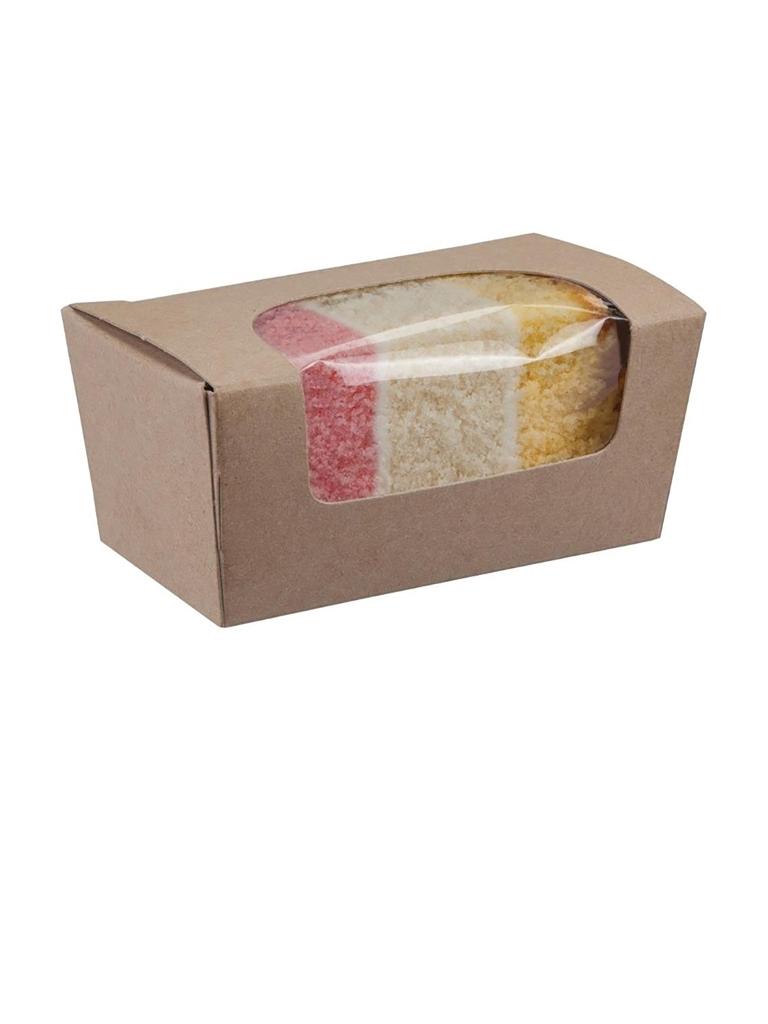 Boîtes pâtissières jetables - 500 pièces - H 4,5 x 8,6 x 4,2 CM - Papier - Colpac - FA360