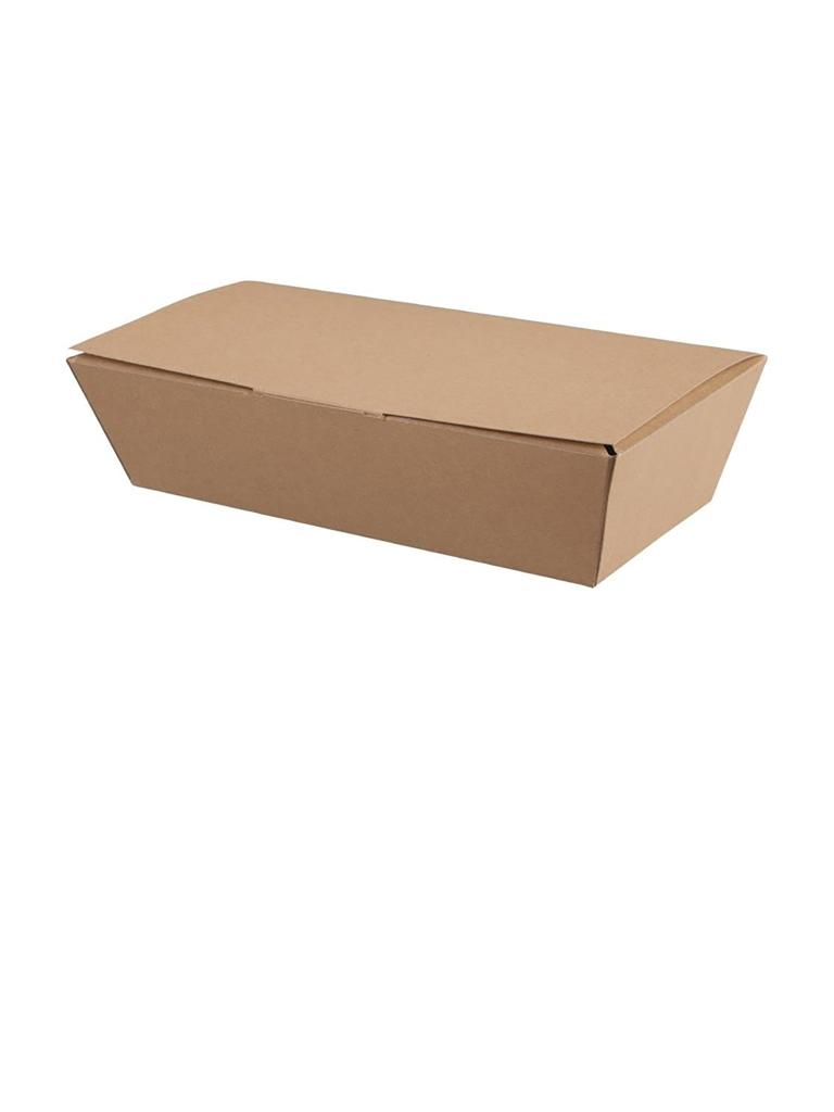 Barquettes alimentaires jetables - 150 pièces - H 6 x 25 x 12,5 CM - Colpac - FA363
