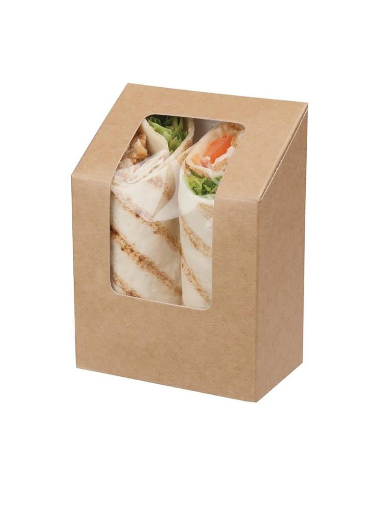 Boîtes wrap jetables - 500 pièces - H 12.1 x 9 x 5 CM - Colpac - FA391